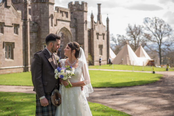 Castle Wedding Venue Scotland, Scottish Castle Tipi Wedding, Tipis and Castles, Tipi hire Scotland