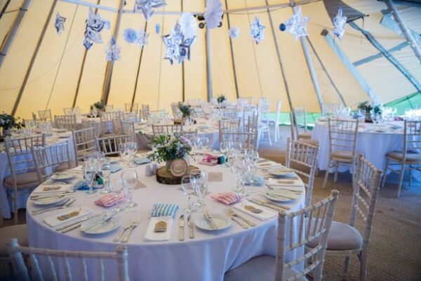 Light and bright tipi hire Cumbria, Lake District, Northumberland and Scotland