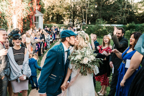 Wedding Ceremony - Outdoor wedding - You may kiss the bride - Wedding celebrations