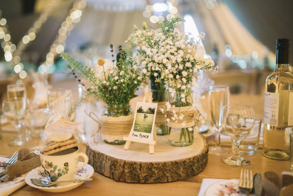 Rustic Wedding Ideas. Tipi and Marquee Wedding Hire Northumberland