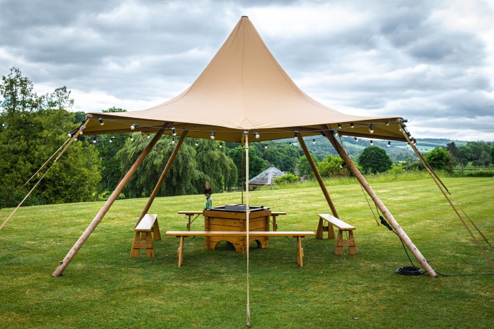 Giant Hat Tipi Packages for Weddings and Events, Cumbria