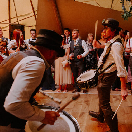 Fun Wedding Band Ideas. Wedding Band Hire. Tipi and Marquee Hire Lake District, Cumbria, Scotland