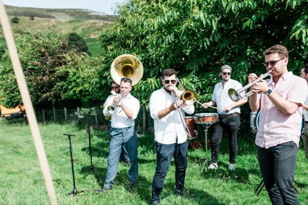 Back Chat Brass Band. Wedding Music. Live Wedding Bands Lake District, Live Wedding Bands Cumbria