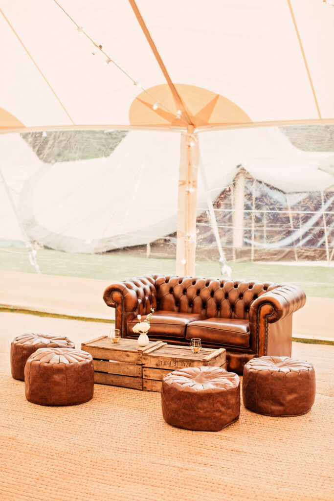 Chesterfield Sofa Package, Wedding Furniture Hire Cumbria and the Lake District