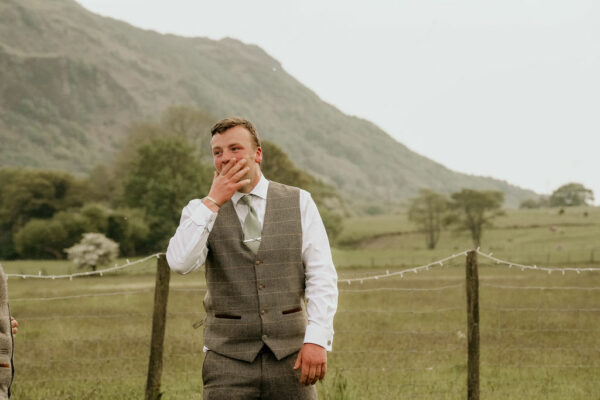 Country Outdoor Wedding - Tipi Tent Wedding Venue Bower House Inn, Lake District Wedding