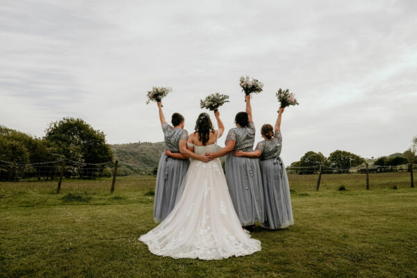 Country Outdoor Wedding - Tipi Tent Wedding Venue Bower House Inn, Lake District Wedding