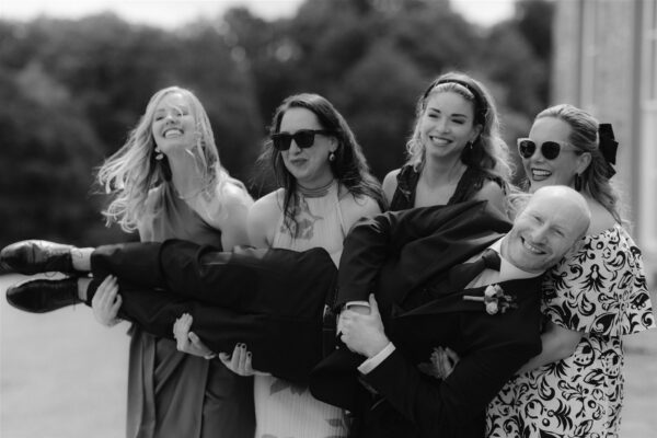 Wedding Guests Fun Shots - Wedding Photography Cumbria Lake District