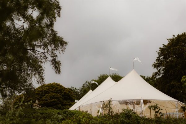 Sailcloth Tent Hire. Wedding Venues Cumbria. Lake District Wedding. Photograph from Lake District Wedding Photographer Jono Symonds.